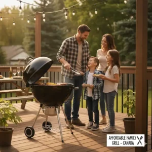 Affordable charcoal grill for Canadian families looking for quality backyard cooking under a $300 budget.