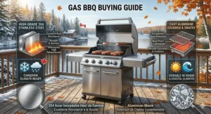 Comparative illustration showing the difference between a portable propane tank and a fixed natural gas line connection.